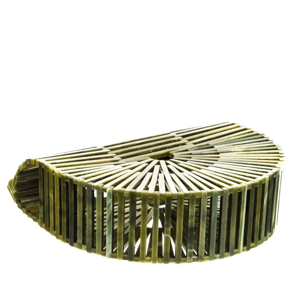 Cult Gaya Mini Jade Green Acrylic Ark Bag - Picture 6 of 9